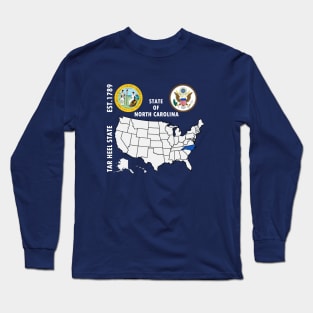 State of North Carolina Long Sleeve T-Shirt